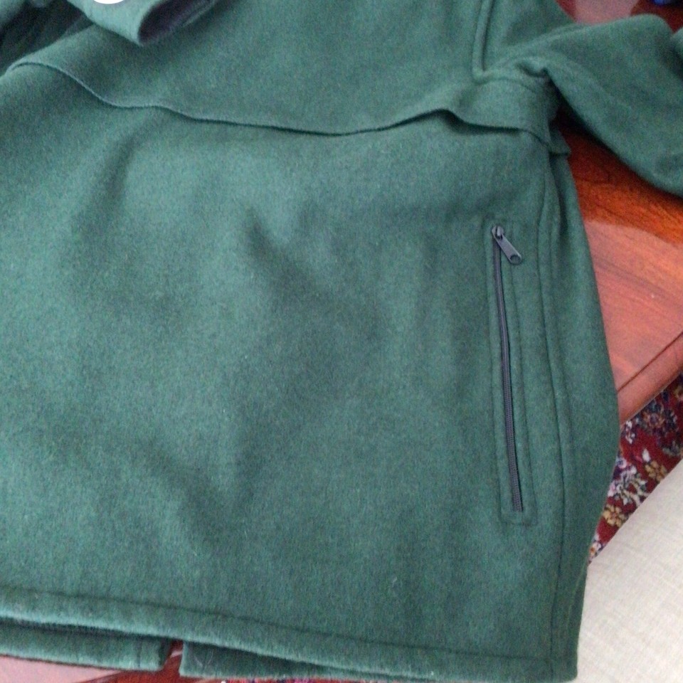 Johnson Woolen Mills Dark Green Wool Hunting Jacket 44/XL eBay