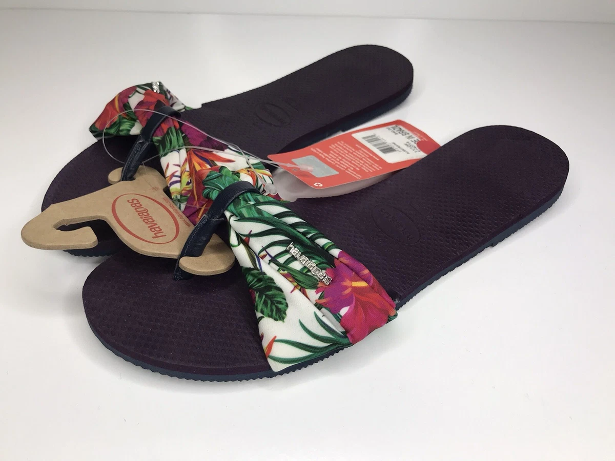 Havaianas Women s Flip Flops You St Tropez Sandals Aubergine