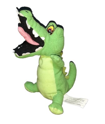 Peter Pan Plush Crocodile Tick Tock Croc 18Cm 7'' Toy