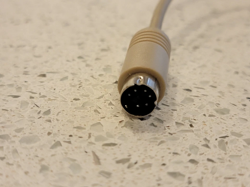 VGA SVGA Male To PS/2 Male to Male KVM Switch Cable Keyboard Mouse PC Monitor - Image 3 of 3