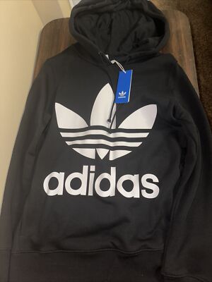 NEW ADIDAS ORIGINALS WOMEN'S TREFOIL HOODIE ~SIZE