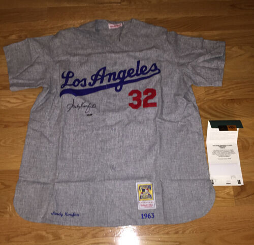 Sandy Koufax Autographed Signed Brooklyn Dodgers Authentic Mitchell & Ness Dodgers Jersey UDA 