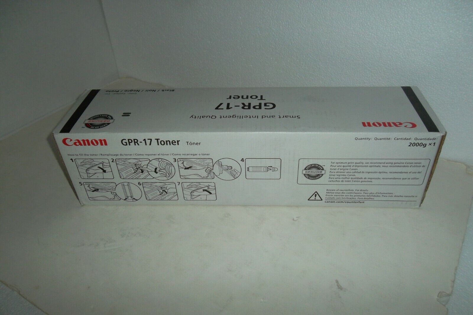 Canon GPR-17 Black Toner Cartridge (‎0279B003AA) for sale online