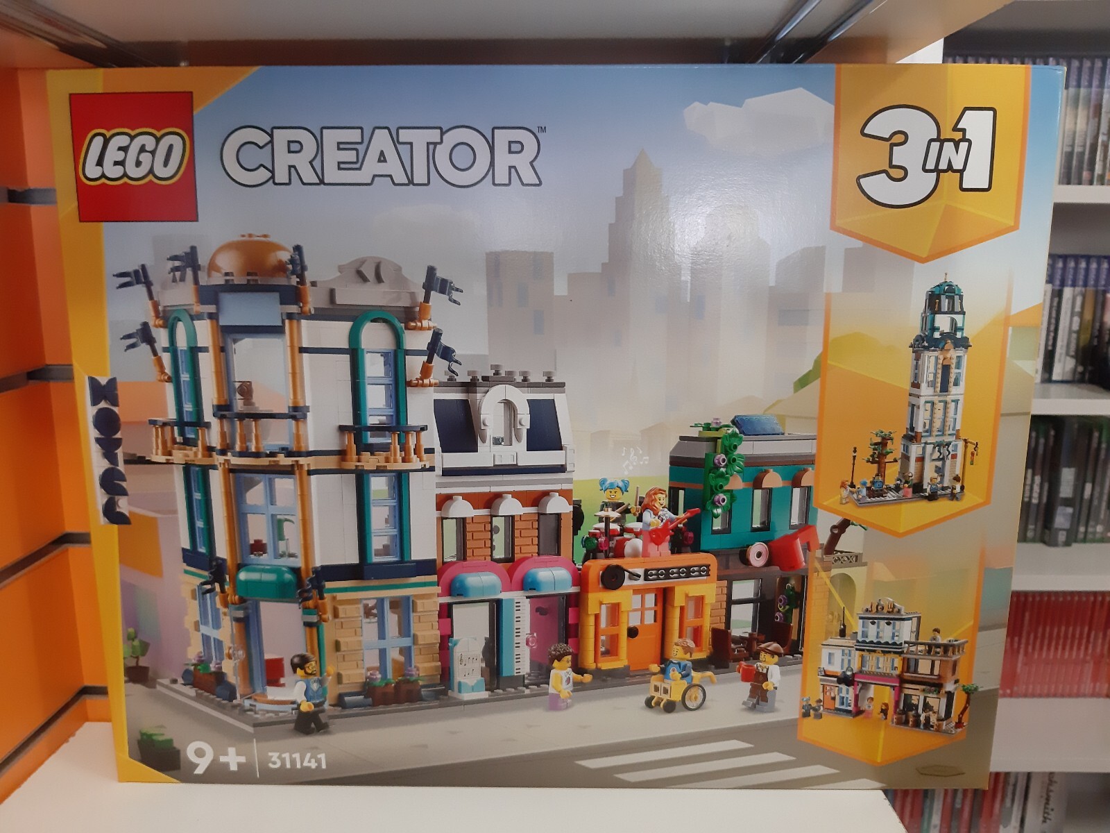 LEGO 31141 Strada Principale Creator 3in1 - Regalo Perfetto per Bambini 9+