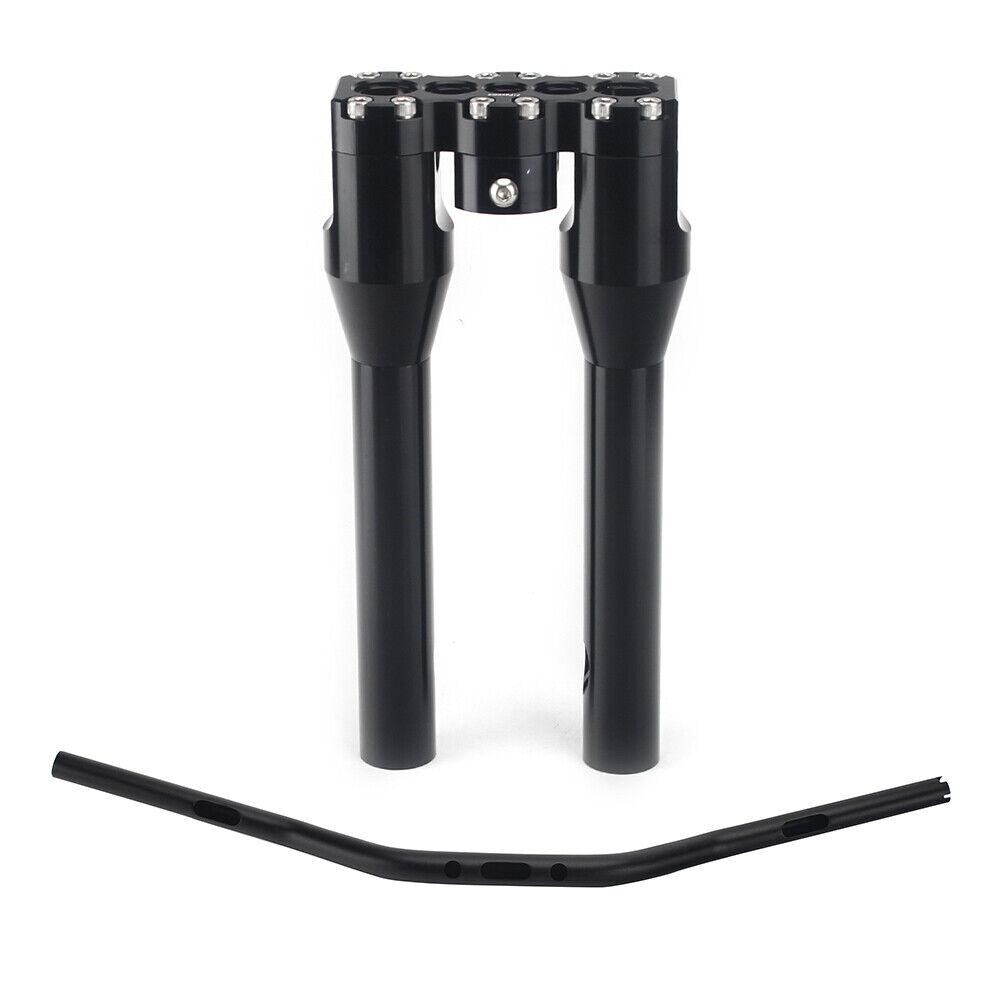 1-1/8" Handlebar & Riser For Harley Dyna FXD FXDC Low Rider FXDL Street Bob FXDB