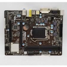 For ASRock B75M-DGS LGA1155 Motherboard   B75 M-ATX DDR3 USB3.0 Mainboard #A6-14