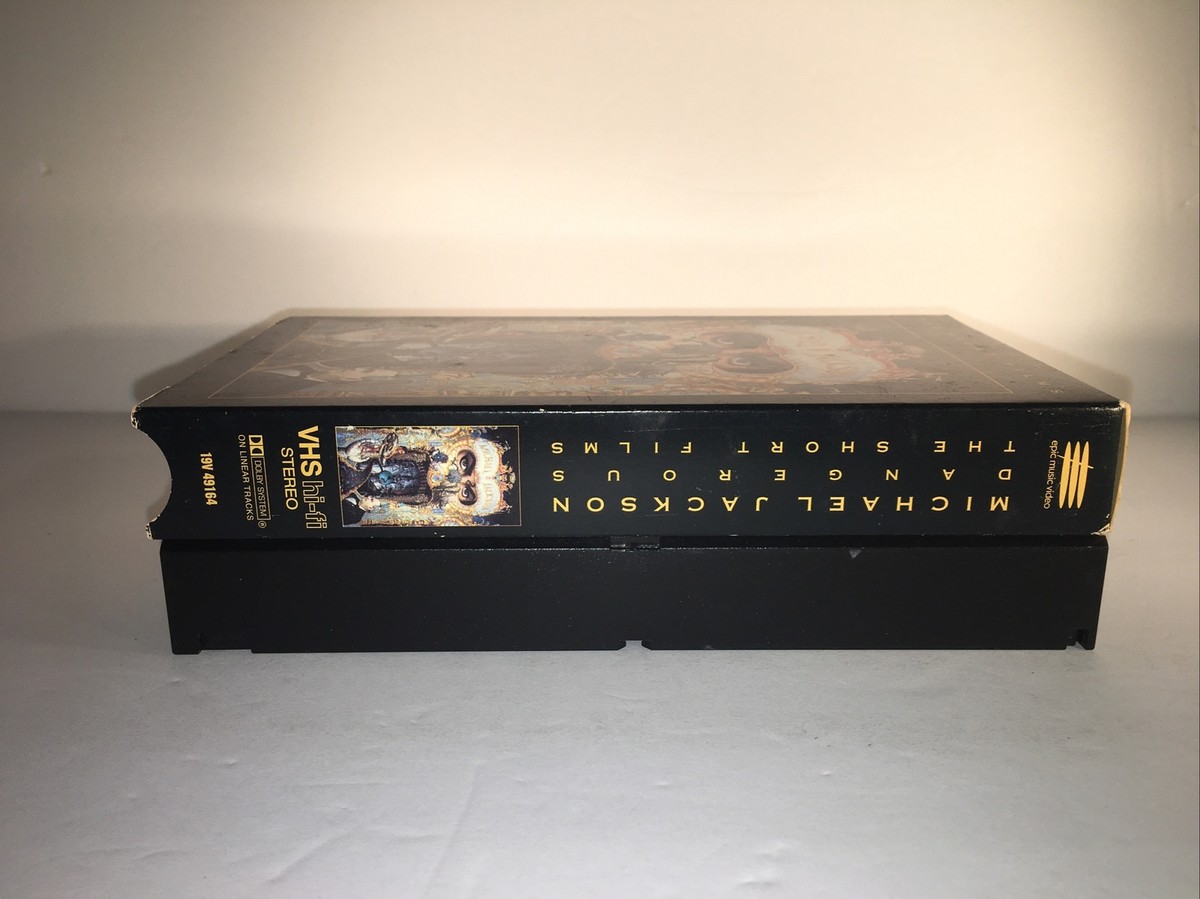 Michael Jackson Dangerous The Short Films VHS EPIC Music Video