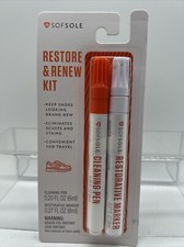 Sof Sole Restore Renew Kit Cleaning Pen Restorative Marker Stain COMBINESHIP