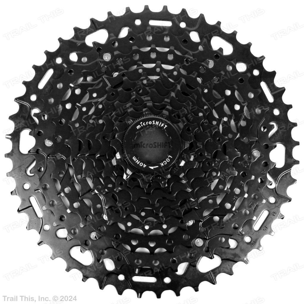 microSHIFT ADVENT X Bicycle Cassette 10 Speed 11-48t ED Coated
