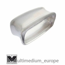 835 Silber Serviettenring rechteckig CFG vtg silver napkin ring