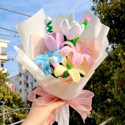 Chenille Flower