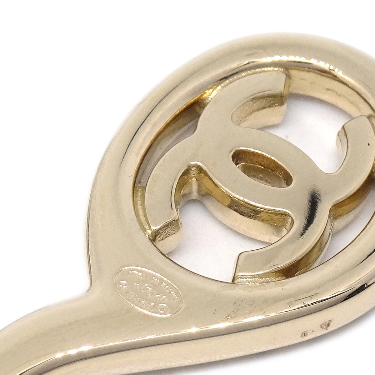 CHANELゴールド チャーム Chanel Scissors Brooch Pin Gold Rhinestone 02P 194589 | eBay