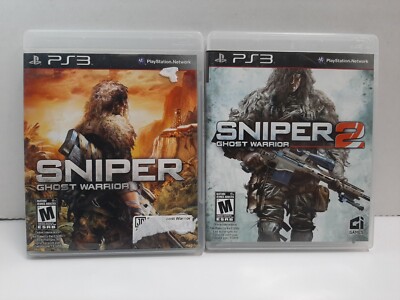 Sniper Ghost Warrior 1 + 2 - Playstation PS3 (D)