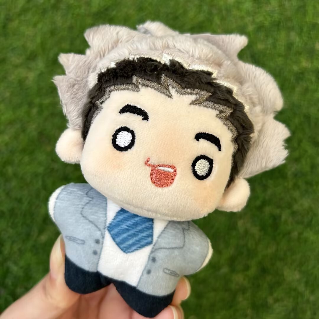 君と僕　KIMI TO BOKU ぬいぐるみ　キーホルダー 10cm Bokuto Kotaro Haikyuu!! Anime Plush Doll Mini Doll Keychain