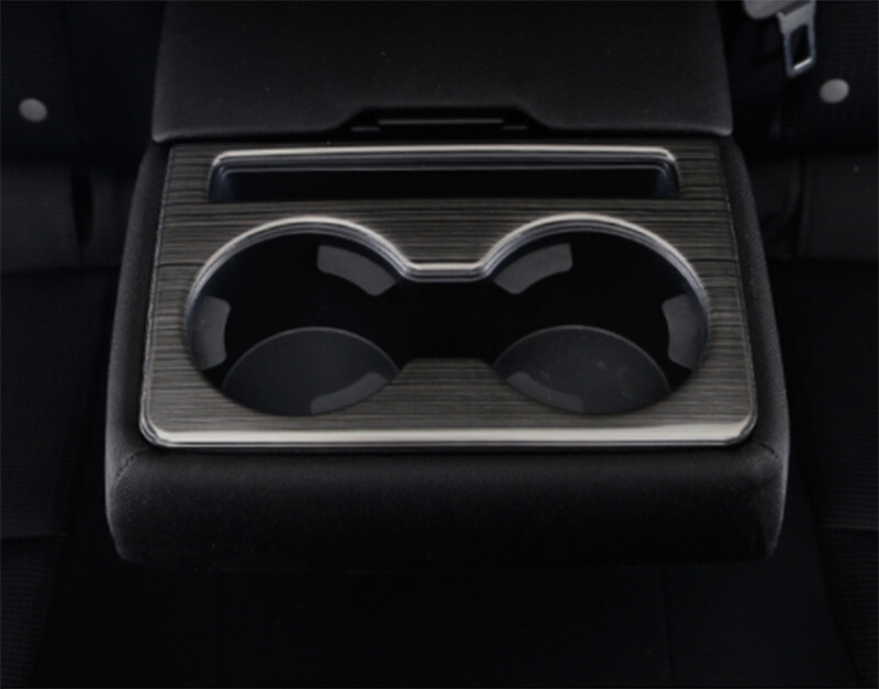 For Mazda CX5 20172021 Black titanium Rear Seat Water Cup Holder