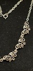 15 In Silvertone And Pewter Floral Necklace — photo 3