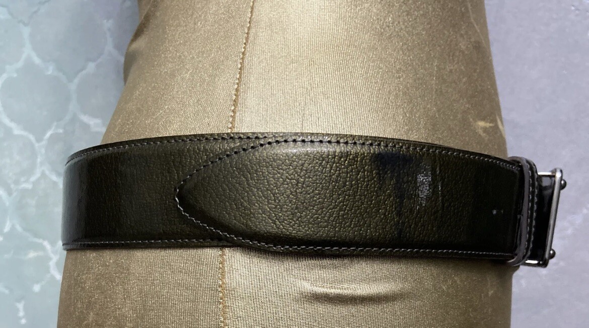 Dolce & Gabbana Patent Leather Belt 95 cm- 38 inch | eBay