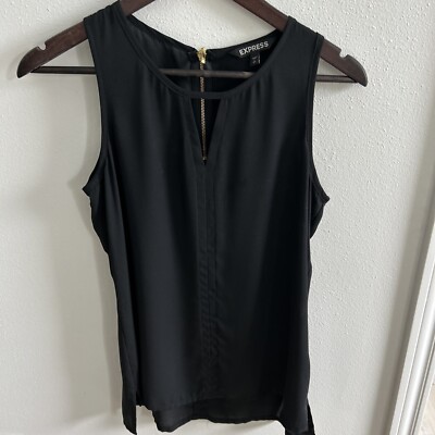 EXPRESS BLACK SLEEVELESS TOP  S/P
