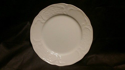 Set of 5 Rosenthal Germany Sanssouci Ivory Gold Classic Rose Dinner Plates - Picture 9 of 12