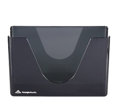 #ad Georgia Pacific Countertop Folded Towel Dispenser Smoke # 56640 NEW NIB $19.99