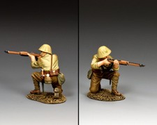 KING COUNTRY WW2 JAPANESE NAVY JN051 JAPANESE KNEELING RIFLEMAN MIB
