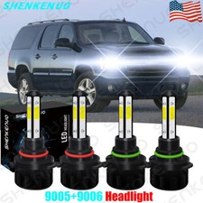 For Ck Pickup Silverado Suburban Tahoe 1994-1998 - 4x Led Headlights Bulb