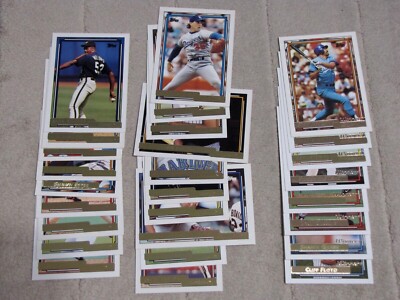 1992 Topps Gold & Gold Winners Baseball (Pick Choose Complete)