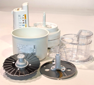 Panasonic Food Processor White MK-K81-W (Japan Import) Incomplete 