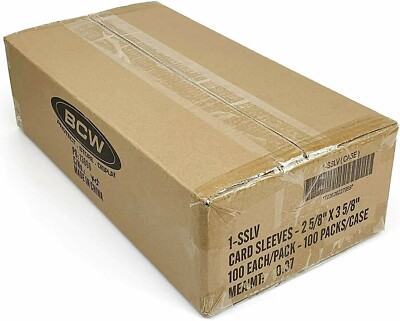 10000 card sleeves Vulcan Graded Case of display and protect all your favorite Trading Cards 10,000) 10000 CBG CASE SOFT