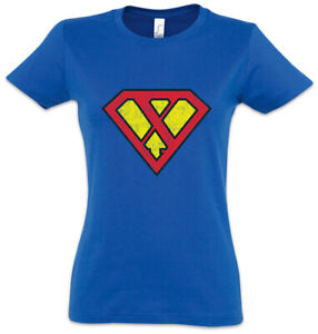 Super X Damen T Shirt Buchstabe Vatertag Muttertag Comic Geschenk Geschenkidee Ebay