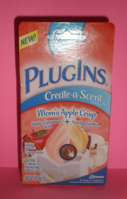 Vintage Glade PlugIn Double Warmer Air Freshener w Apple Cinnamon Vanilla Garden