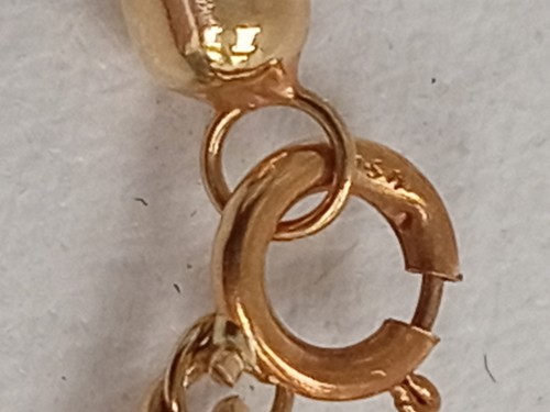 Meg Gioielli Elephant Pendant & Cord Stainless Steel & 18ct Gold 38cm 11.77g - Picture 5 of 10