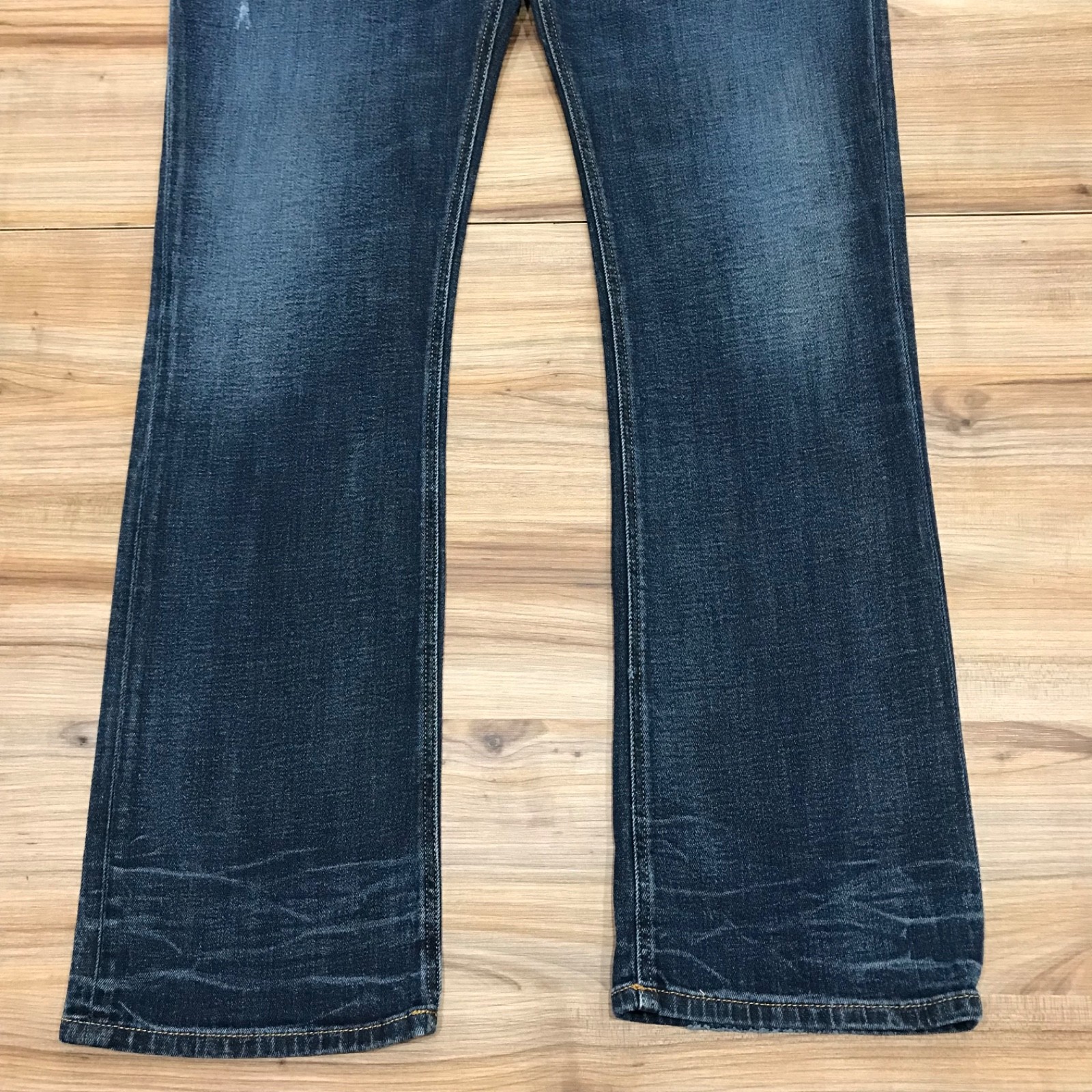 Diesel Zatiny Jeans Men's 36x32 Regular Bootcut Distressed Blue Denim image 4