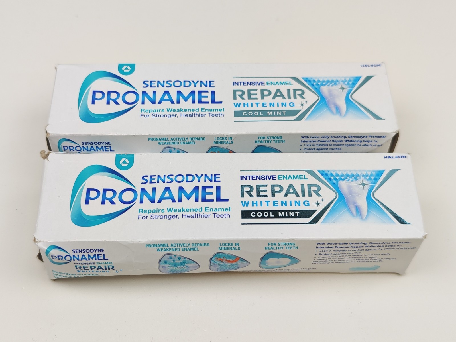 X2 Sensodyne Pronamel Enamel Care Toothpaste Intensive Enamel Repair Whitening,