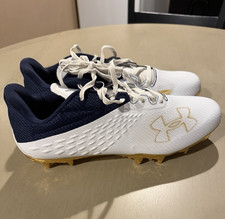 Notre Dame Player Issued Under Armour UAF Blur Low Men's Football Cleats