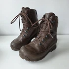 HAIX High Liability Brown Leather Combat Boots British Army Female UK Size 6