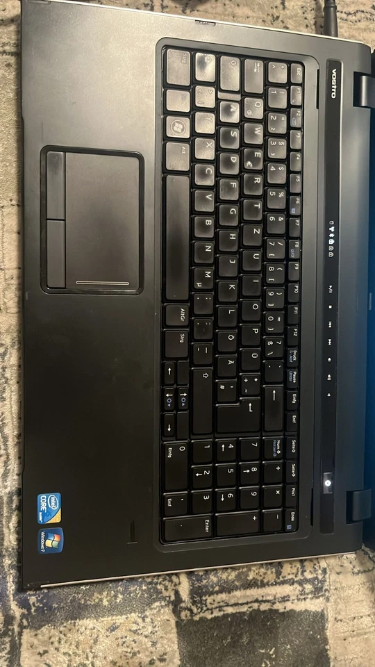 Dell Vostro 3700 i5 M2520 2x2,5 GHz 8GB 120GB SSD  17,3"HD Win. 11 Notebook DVD - Bild 2 von 4