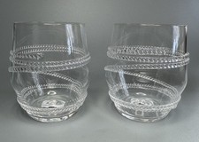 PAIR Juliska Chloe Small Tumbler Stemless Win...