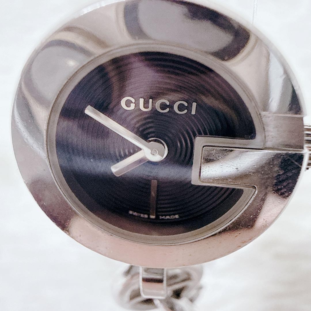 GUCCI 107 G face Watch Archive Timepiece Bracelet Style Vintage Authentic image 3