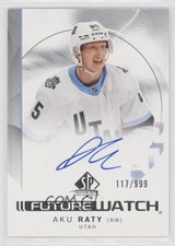 2024-25 SP Authentic Auto Future Watch 117/999 Aku Raty #158 1rc0