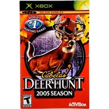 Manual Only Cabela's Deer Hunt 2005 Season - Microsoft Xbox Pristine
