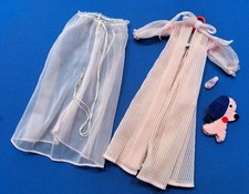 VINTAGE BARBIE NIGHTY NEGLIGEE SET 965 1959-1964 NEAR COMPLETE