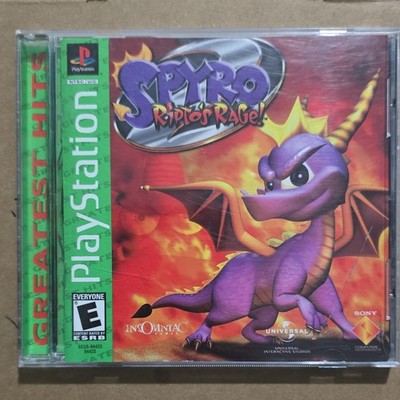 Spyro, Ripto's Rage! Greatest Hits Sony PlayStation 1 NTSC-U/C 1999