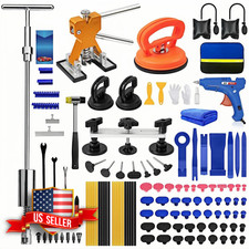 Dent Repair Kit With Slide Hammer Lifter And Bridge Puller For Car Dents