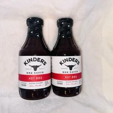 Kinder's BBQ Sauce, HOT BBQ, 20.5 Oz (2 Pack) 🔥🔥FREE SHIPPING🔥🔥