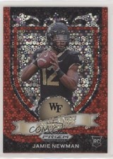 2021 Panini Prizm Draft Picks Crusade Red Circles Prizm Jamie Newman #174 9ur