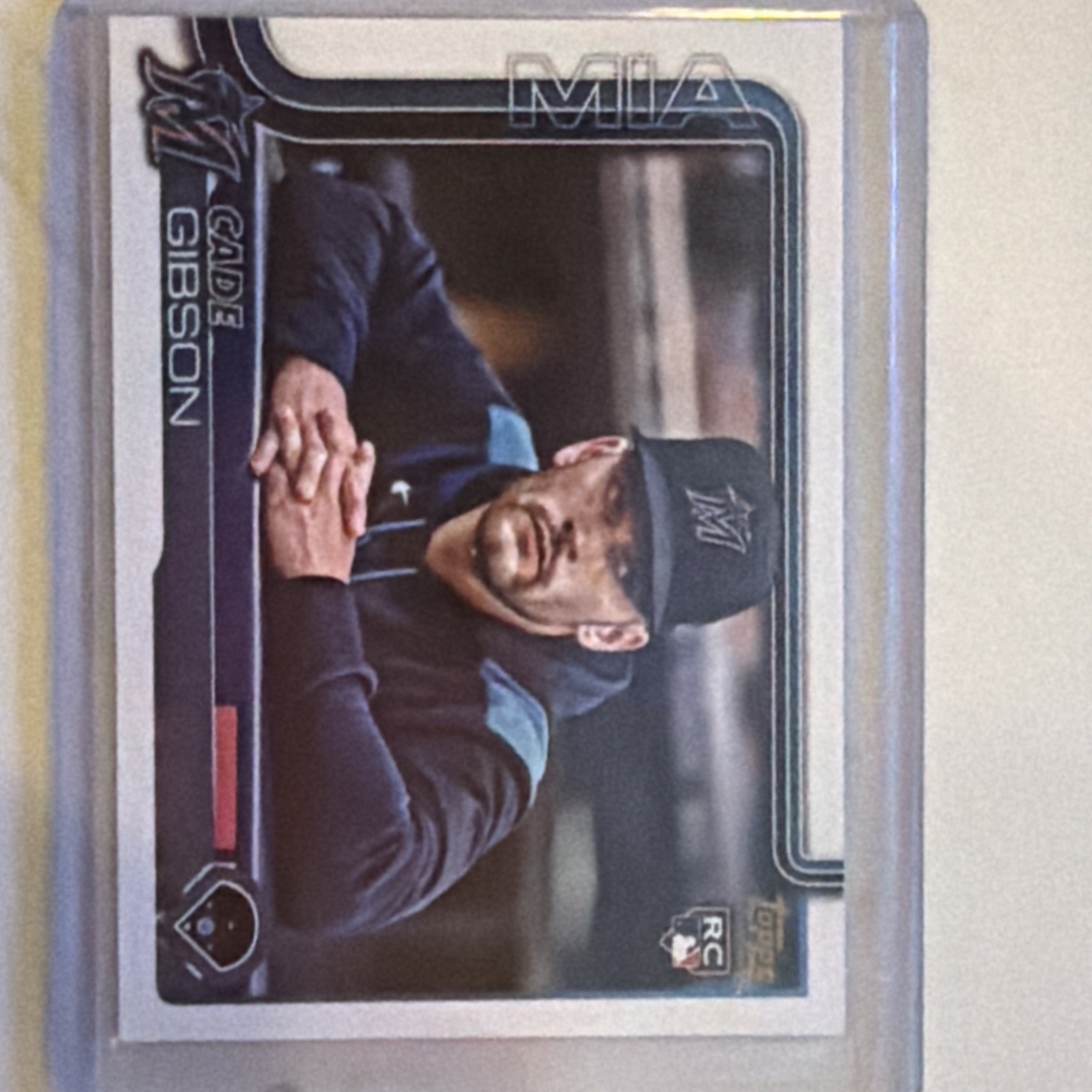 2025 Topps Update Series - Cade Gibson #US131 Golden Mirror Image Variation SP