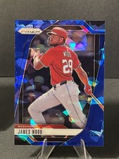 2025 Panini Prizm - James Wood #38 Blue Ice Prizm (RC)