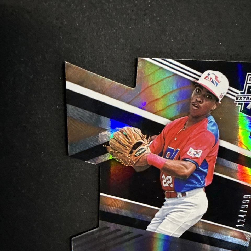 Yerlin Luis Decade Die Cut 124/999 2020 Panini Elite Extra Edition Baseball - Image 4 of 4