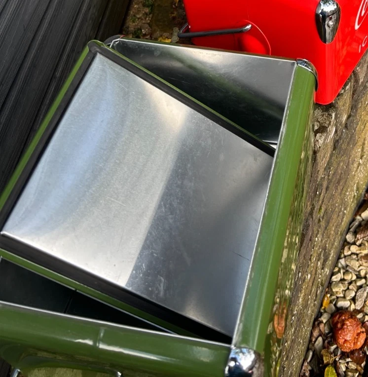 Coca Cola Coke Retro Cooler Green and black Vw Air Cooled Split screen - Small - Image 2 of 4